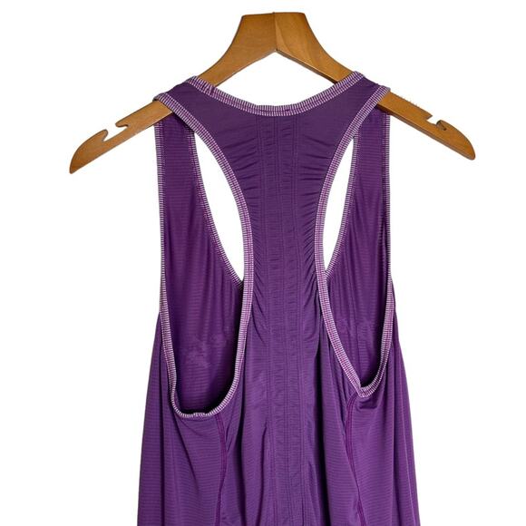 Lululemon Run Energy SL Adjustable Waist Tank Top Purple‎ Women’s Size 8 - Picture 7 of 13